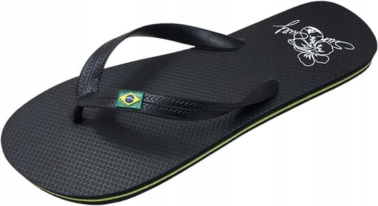 Sun & Surf Brazylijskie Klapki Plażowe Męskie Czarne Rozmiar 45 Inna marka