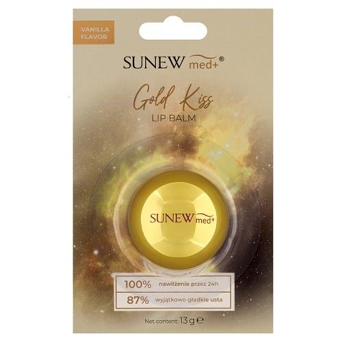 Sunew Med+ Gold Kiss, balsam do ust Waniliowy, 13 g SunewMed