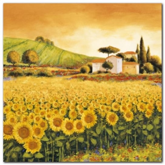 Sunflowers plakat obraz 24x24cm Wizard+Genius