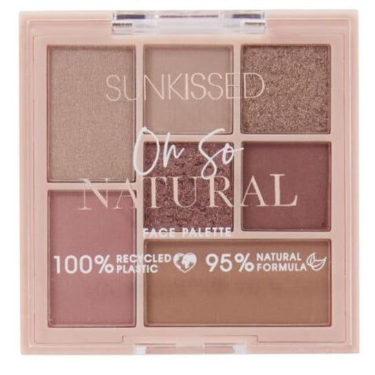 Sunkissed, Oh So Natural, Naturalna Paleta Do Twarzy Sunkissed