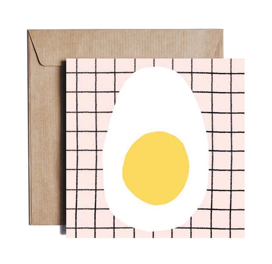 Sunny Side Up - Greeting card by PIESKOT Polish Design PIESKOT