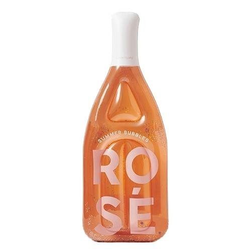 Sunnylife - Dmuchany materac do pływania Luxe - Rose Bottle Sunnylife