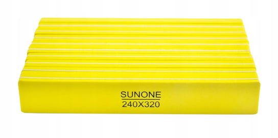Sunone, Polerki proste do paznokci 240/320, 10szt Sunone