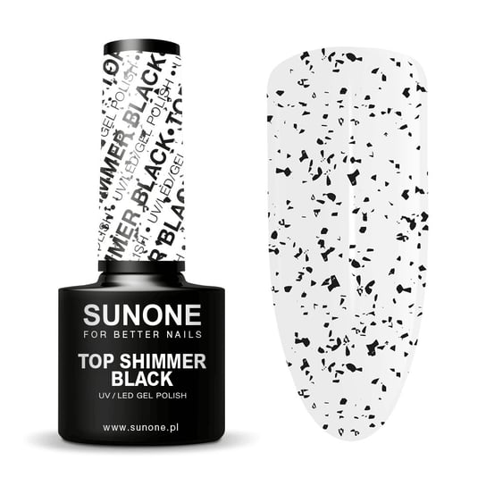 Sunone Top Shimmer Black Hybryda 5ml Sunone