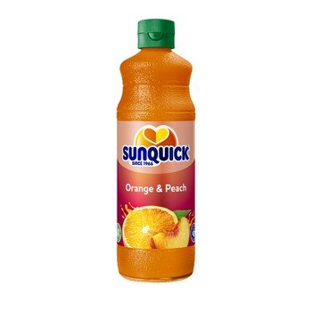 Sunquick koncentrat napoju o smaku pomarańczy i brzoskwini 700 ml Inna marka