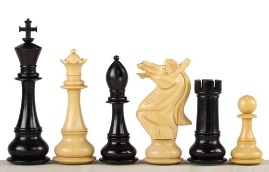 Sunrise Chess & Games, Figury szachowe, Napoleon heban, 15 cm Sunrise Chess & Games