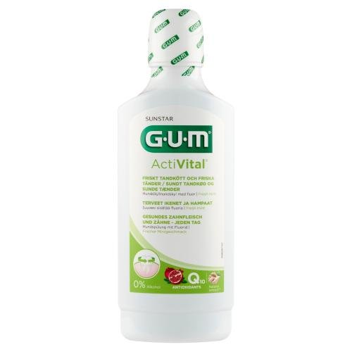 Sunstar Gum, ActiVital, płyn do płukania jamy ustnej, 500 ml Sunstar Gum