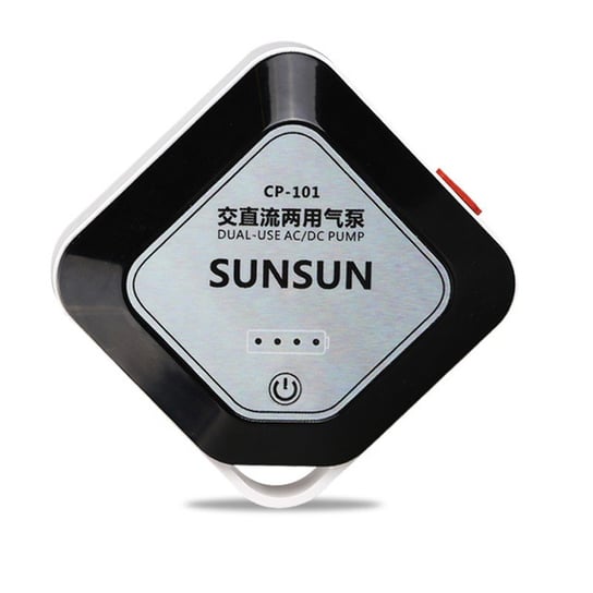 Sunsun ac/dc airpump - napowietrzacz bateryjny i 220v SUNSUN