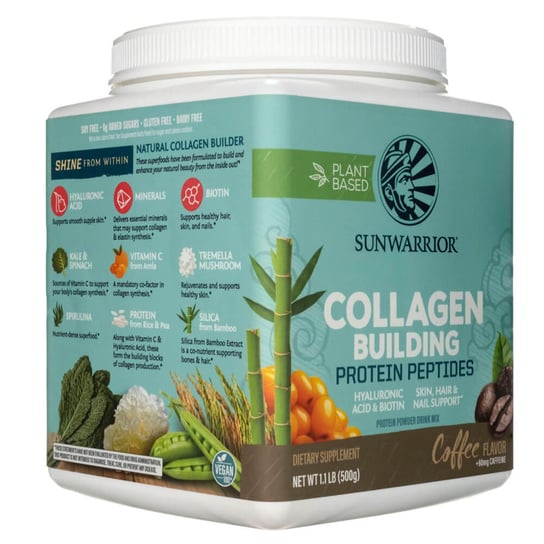 Sunwarrior, Collagen Building Protein Peptides kawowy, 500 g Inny producent