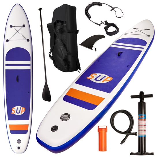 SUP Deska pompowana z akcesoriami Paddleboard 380cm 160kg SUP