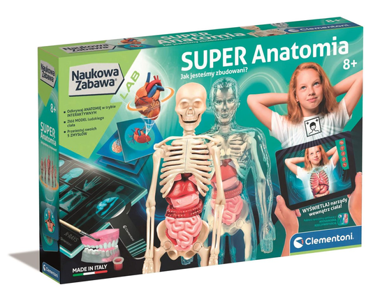 Super Anatomia Naukowa Zabawa Lab
