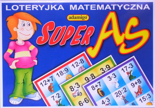 Super As, loteryjka matematyczna, gra, Adamigo Adamigo