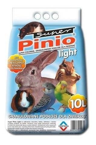 Super Benek Pinio Light 10 L - żwirek dla kotów 10l Inny producent