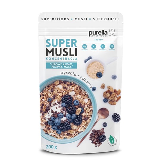 Super Food Musli Koncentracja 200g Purella Superfoods