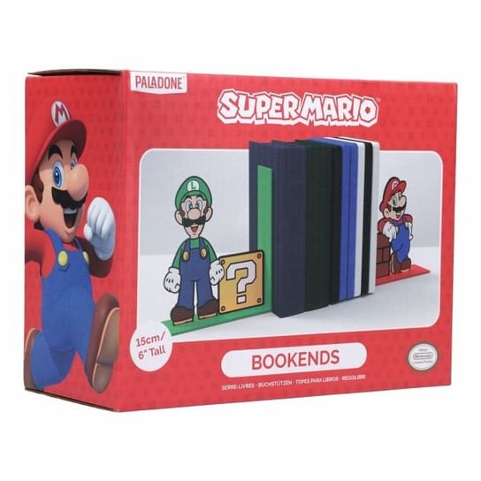 Super Mario Bookends Paladone