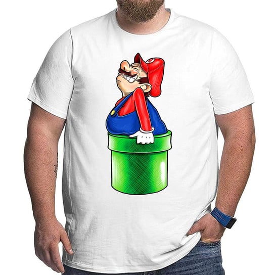 Super Mario Bros KOSZULKA Śmieszna JAKOŚĆ 4XL 3306 Inna marka