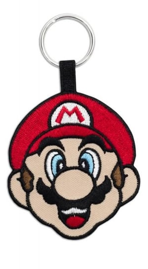 Super Mario Face - tkany brelok 4,5x6 cm Super Mario Bros