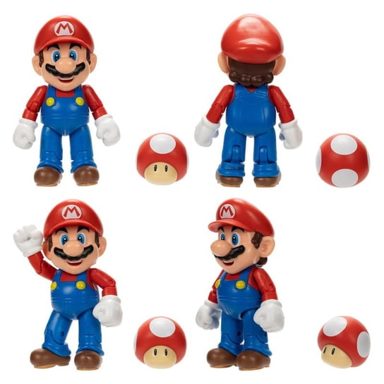 Super Mario Figurka Mario 10 Cm Seria 33 Jakks Pacific Jakks Pacific