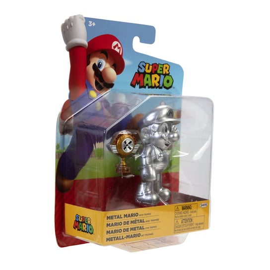Super Mario, figurka Metal Mario Super Mario