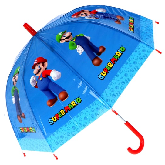 Super Mario Luigi Parasolka Dziecięca Ø 69 cm EplusM
