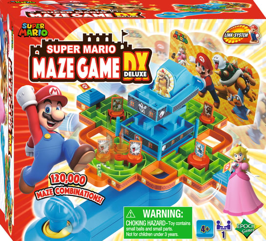 Super Mario Maze Delux, gra zręcznościowa, Epoch, 7371 Super Mario