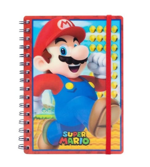 Super Mario - notes A5 14,8x21 cm Super Mario Bros