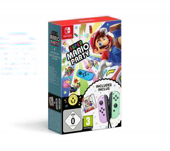 Super Mario Party + Joy-Con Pastel P/G, Nintendo Switch Nintendo