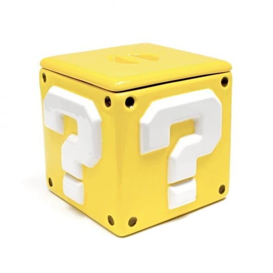 Super Mario Question Mark Block - Pojemnik Z Pokrywką Super Mario Bros