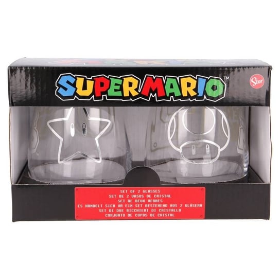 Super Mario - Szklanki 510 Ml 2 Szt Super Mario