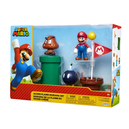 Super Mario, zestaw z figurkami Acorn Plains Mario