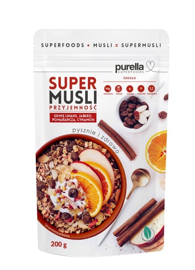 Super Musli Przyjemność 200 g Purella Superfoods