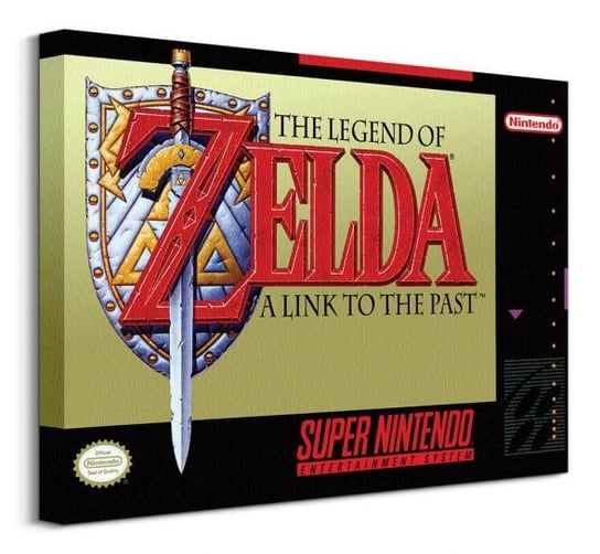 Super Nintendo Zelda - obraz na płótnie The Legend Of Zelda