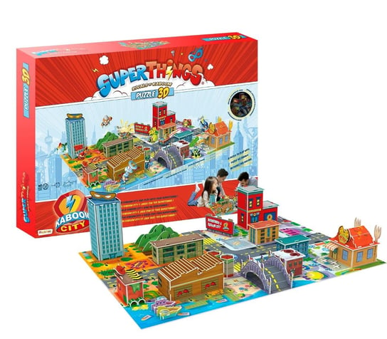 Super Things 3D Puzzle Kaboom City SuperThings