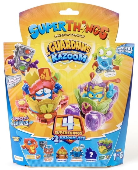 Super Things 4 Guardians of Kazoom Blister 4 Pack Magic Box Toys Polska Sp. z o.o.