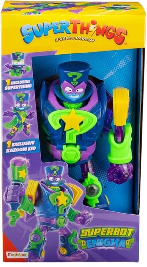 Super Things Zings Robot Superbot Enigma figurka SuperThings
