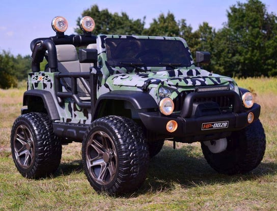 Super-Toys, pojazd na akumulator Jeep Perfect 002B Exclusive 4X4, Hp-002B SUPER-TOYS