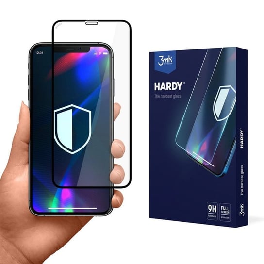 Super twarde szkło hartowane na Apple iPhone X/XS/11 Pro - 3mk Hardy 3MK