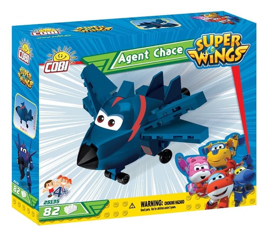 Super Wing, klocki konstrukcyjne Agent Chase, COBI-25135 Super Wings