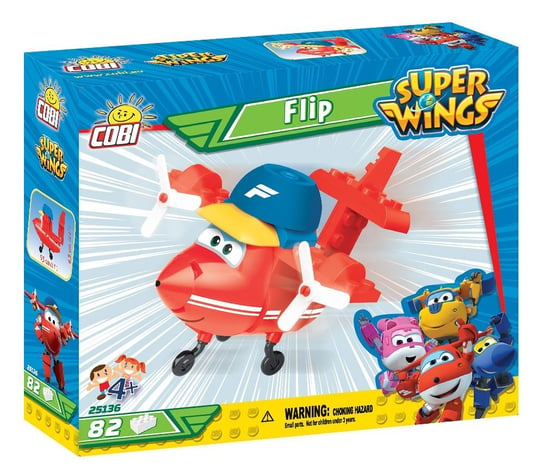 Super Wing, klocki konstrukcyjne Agent Flip, COBI-25136 Super Wings