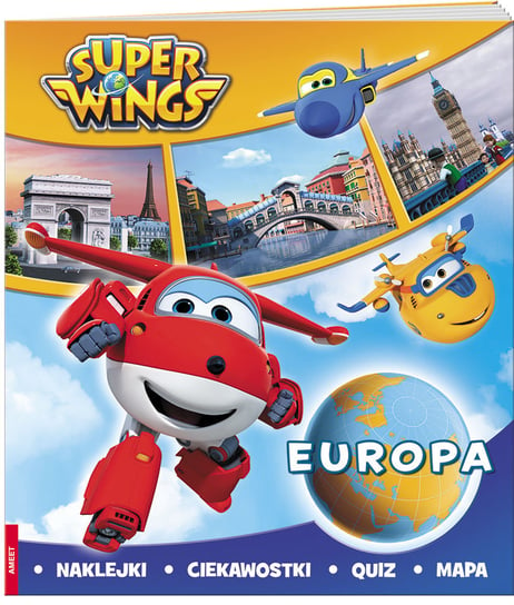 Super Wings. Europa Opracowanie zbiorowe