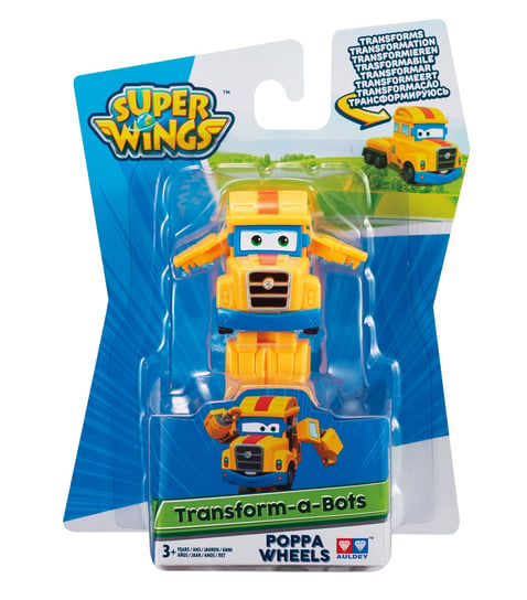 Super Wings, figurka transformująca Poppa Wheel, 720025 Super Wings
