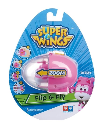 Super Wings, figurka Wystrzel i leć Dizzy Super Wings