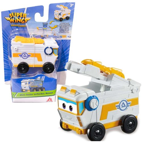 SUPER WINGS MINI TEAM VEHICLES ROVER POJAZD FIGURKA Z RAKIETĄ Inna marka