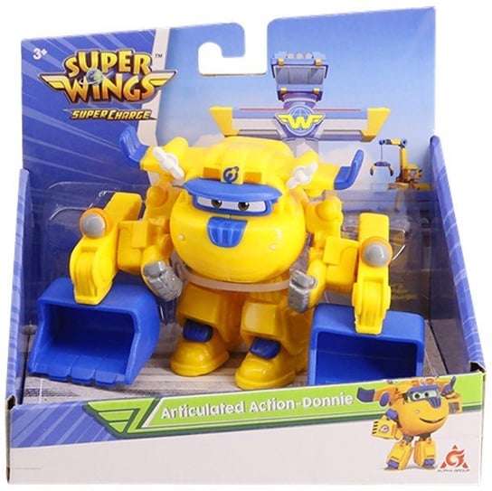 Super Wings samolot Articulated Action Donnie Bullyland