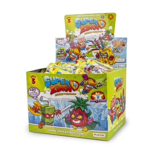 Super Zings Box 50 Saszetek z Figurką Magic Box Toys Polska Sp. z o.o.