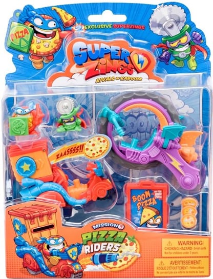 Super Zings Mission 3 Pizza Riders Magic Box Toys Polska Sp. z o.o.