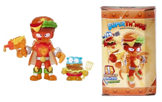 Super Zings Things Seria 9 Kazoom Kid Burgerblast Figurka kolekcjonerska, Magic Box SuperThings
