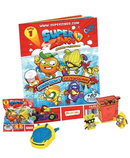 Super Zings Zestaw Startowy Magic Box Int Toys S.L.U.