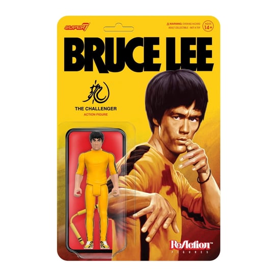 SUPER7 Bruce Lee Challenger 3,75 w figurze reakcji Inna marka