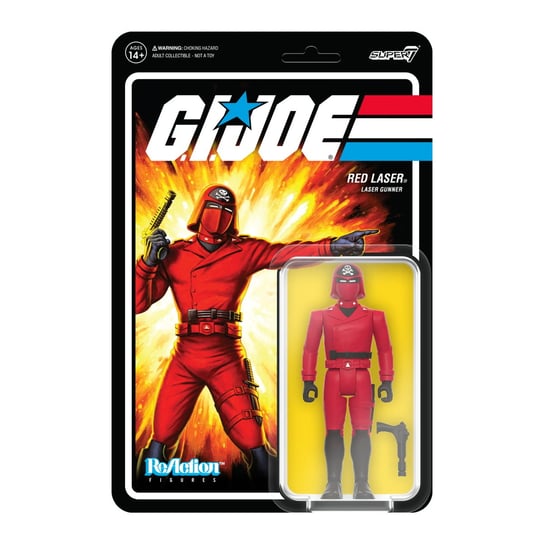 SUPER7 - Figurki GI Joe ReAction Fala 5 - Czerwony Laser Figurki GI Joe ReAction Fala 5 Czerwony Laser Inna marka